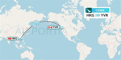 cx888|CX888 Flight Status Cathay Pacific: Hong Kong to Vancouver (CPA888.